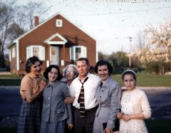 S0167 Ida Haydock; Ruth Bennet McDougal Dorrough; Adelaide Haydock; Bill Haydock; Alice Bennett; Ann Bennett; Dracut MA